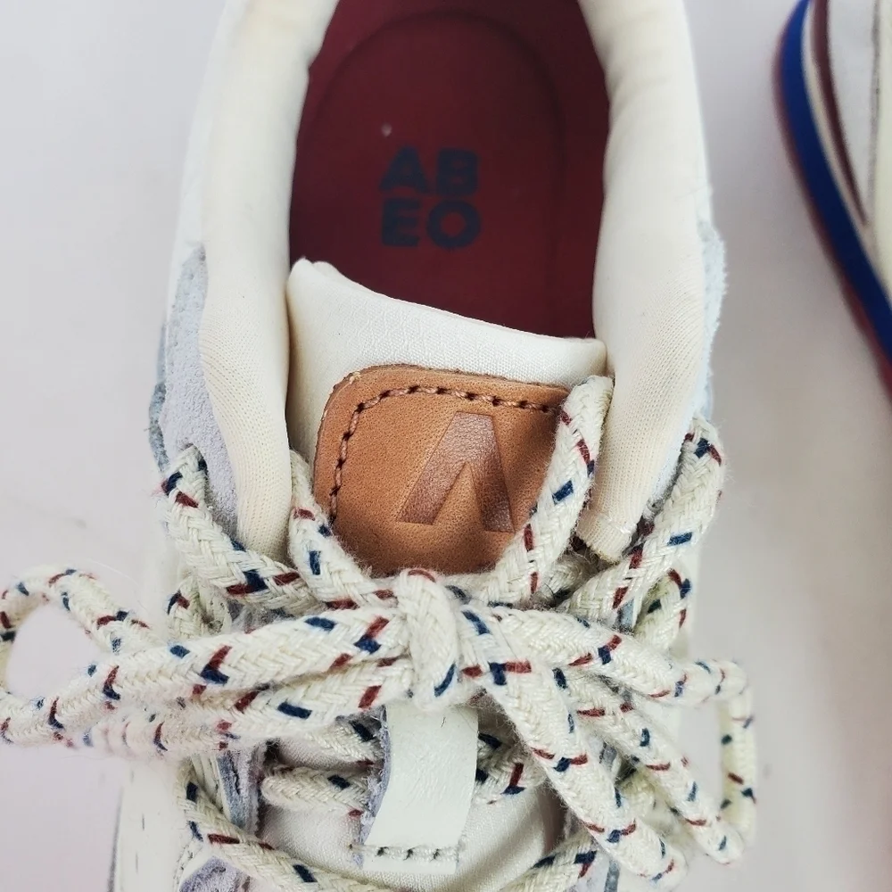ABEO Aaliyah Casual Fashion Sneakers Women 10 Athletic Shoes White SAPW0051